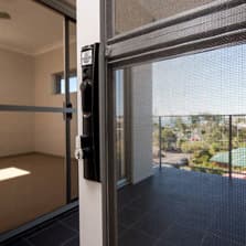 Prowler Proof fly screen door installed on a Sydney home